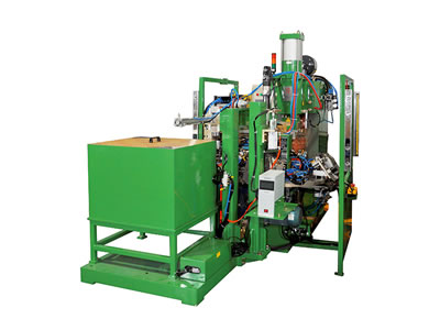 Sistema de soldadura para cárter de aceite de motores de automóviles