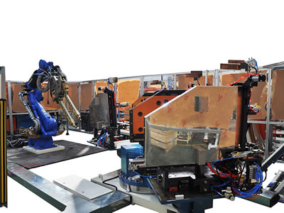 Sistema de soldadura por puntos de cajas de herramientas