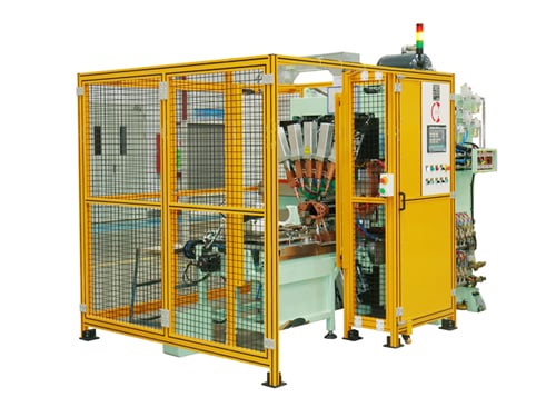 Soldadora por puntos multi-cañones MFDC de 220kVA para silenciadores de automóviles