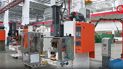 Soldador MFDC de 660KVA para alimentación de compresor DB-660-18001