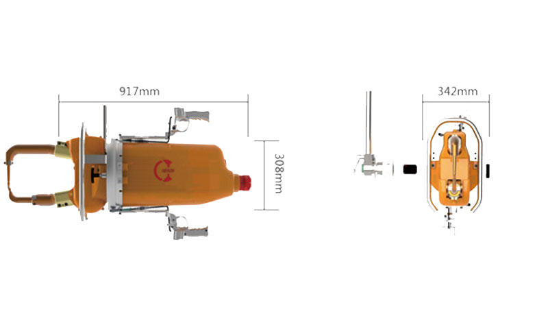 Pinza de soldadura por puntos manual - L series X - Heron Intelligent  Equipment Co., Ltd